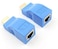 Generic - 2pcs 1080P HDMI Extender to RJ45 Over Cat 5e/6 Network LAN Ethernet Adapter Blue