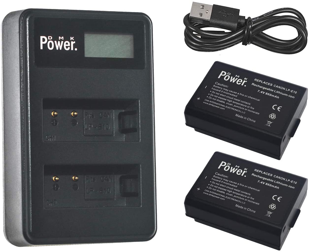 DMK Power DMK Power lp-e10 Battery And Charger