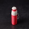 Royalford 500ml / 17Oz Good Luck Executive Bottle- Rf11690 High-Quality Pu Insulation Preserves The Flavor And Freshness Leak-Resistant And Light-Weight Red