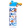 Eazy Kids Lunch Box Set and Tritan Water Bottle w/ Spray, Soccer  - Blue, 750ml