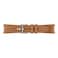 Samsung Hybrid Replacement Eco Leather Band for Samsung Galaxy Watch 6 Small Medium Camel