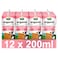 Arla Organic Strawberry Milk Multipack, 200ml Pack of 12