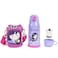 MILK&amp;MOO Steel Kids Water Bottle with Bag Mermaid 550ml / 18.5 oz, Leak-Proof, BPA-Free, Eco-Friendly, Perfect for School, Travel, and Outdoor Adventures - Healthy Drinking Experience for Children