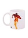 Bp Flash Printed Coffee Mug White/Red/Yellow 12Ounce