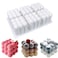 Generic 3D Bubble Cube Candle Molds - 6 Cavity Bubble Candle Mold, Silicone Molds For Candles Soap, Christmas Chocolate Molds, Baking For Mousse Cake Pastry Truffle Cheesecake Fondant Dessert