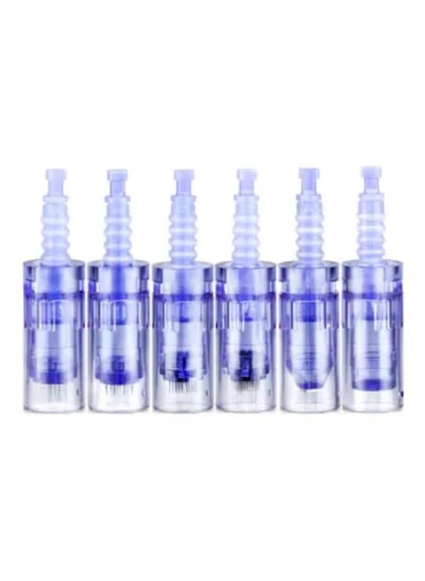 Dr.pen Derma Ultima A6 Replaceable Cartridges 42Pins Needle 10 Pcs Blue 8cm