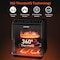Cosori Caf-P583S Dual Blaze 6.4L Large Smart Air Fryer 12-In-1 One-Touch Presets For Crispy And Even Cooking Results - 2 Years Warranty