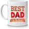 Papeyone Best Dad In The World Quote Mug