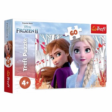 Trefl 17333 Frozen II The Enchanted World Of Anna And Elsa Puzzle Set 60 Pieces