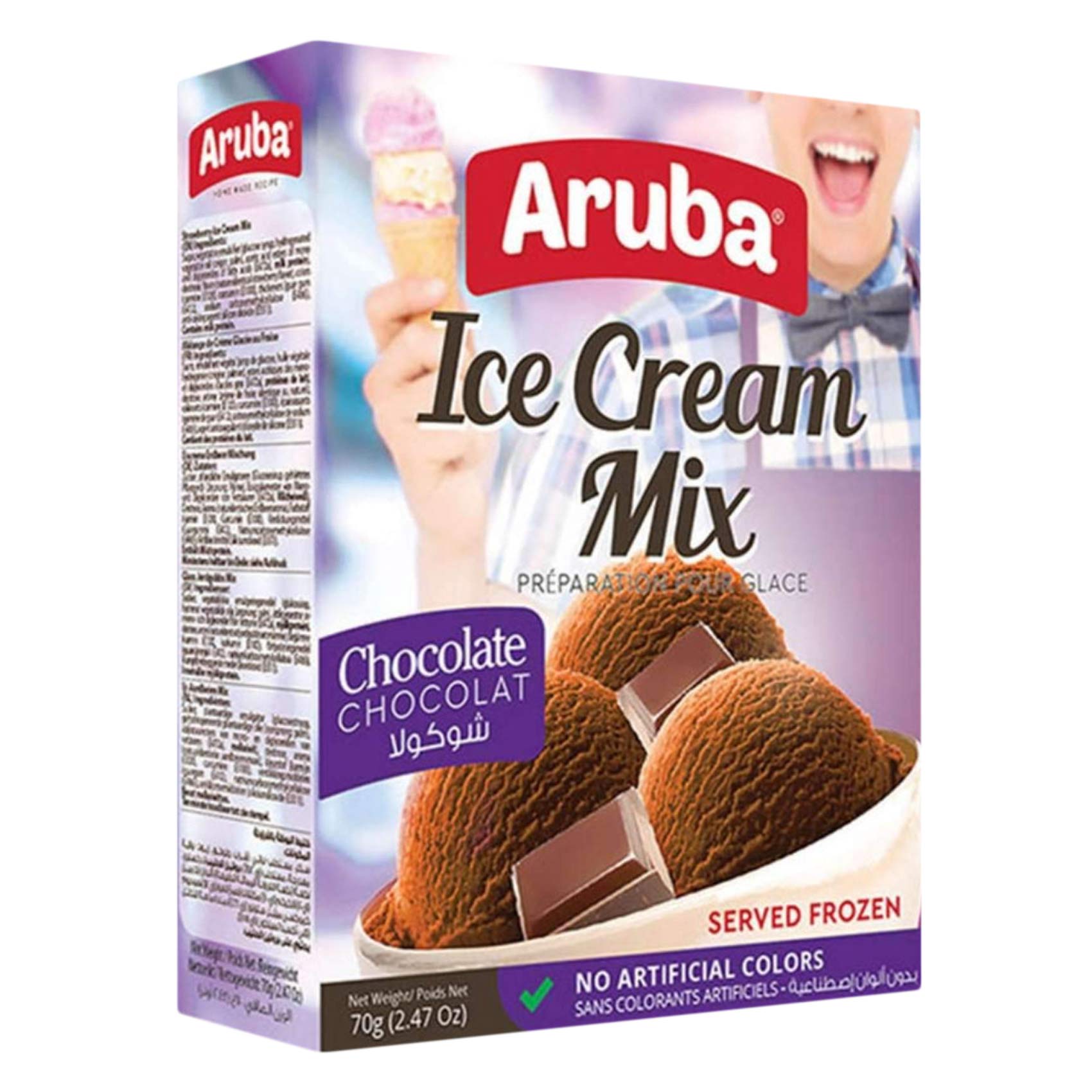 Aruba Chocolate Ice Cream Mix 70g