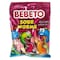 BEETO SOUR WORMS JELLY GUM WITH FRUIT JUICE FLAVORS 80G