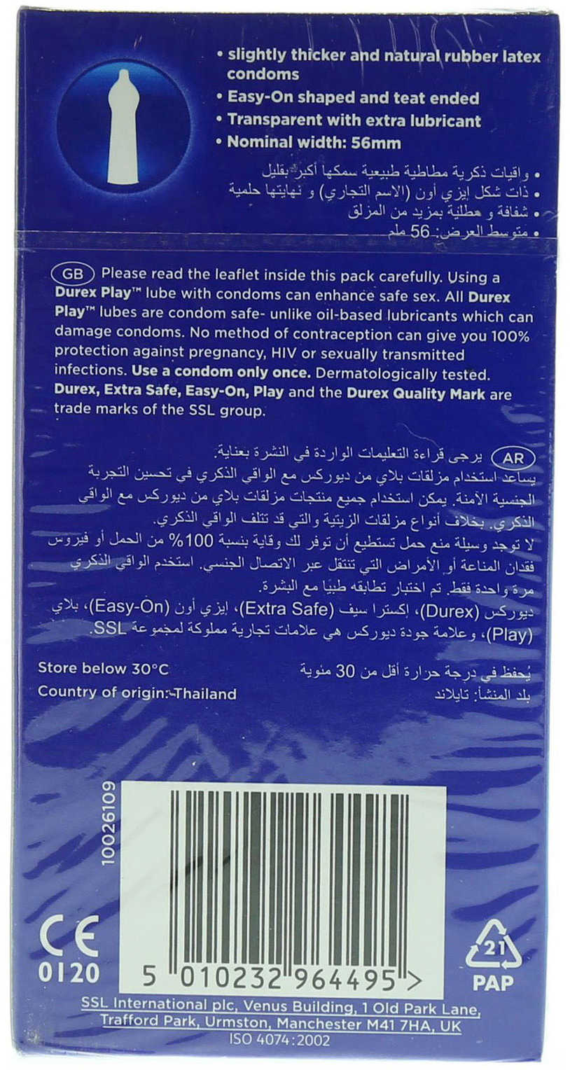 Durex Extra Safe 6 Condoms product thumbnail 3