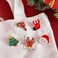 Aiwanto Cloth Brooch Pins for Christmas Tree Pattern Festival Children's Women's  Bag Cloth Clip Brooch Pins