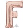 Anagram Letter Women Foil Balloon- 32-Inch Size- Rose Gold