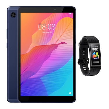 هواوي ميت باد T8 - تابلت 8 بوصة 32 جيجابايت/3 جيجابايت شريحة واحدة بشبكة الجيل الرابع - أزرق