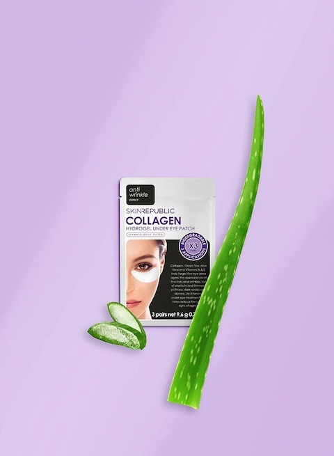 Skin Republic Collagen Hydrogel Under Eye Patch 9.6G Pack Of 3