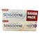 Sensodyne Rapid Action Toothpaste White 75ml Pack of 2