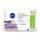 Nivea Cleansing Wipes Sensitive Skin Plant Based Fiber 25 Count