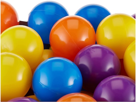 Intex Fun Balls, Multi-Colour, 100 Pieces, 49600