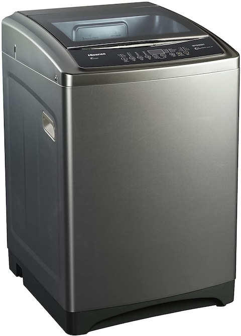 Hisense 8Kg Top Load Washing Machine Titanium, Gray, WTJD802T