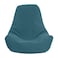 In House Pascal Linen Bean Bag Chair - Small - Turquoise
