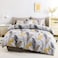 Luna Home Qeen size 6 pieces, bedding set, beautiful leaves design.