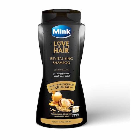 Mink Shampoo Honey and Wheat Germ - 700Ml