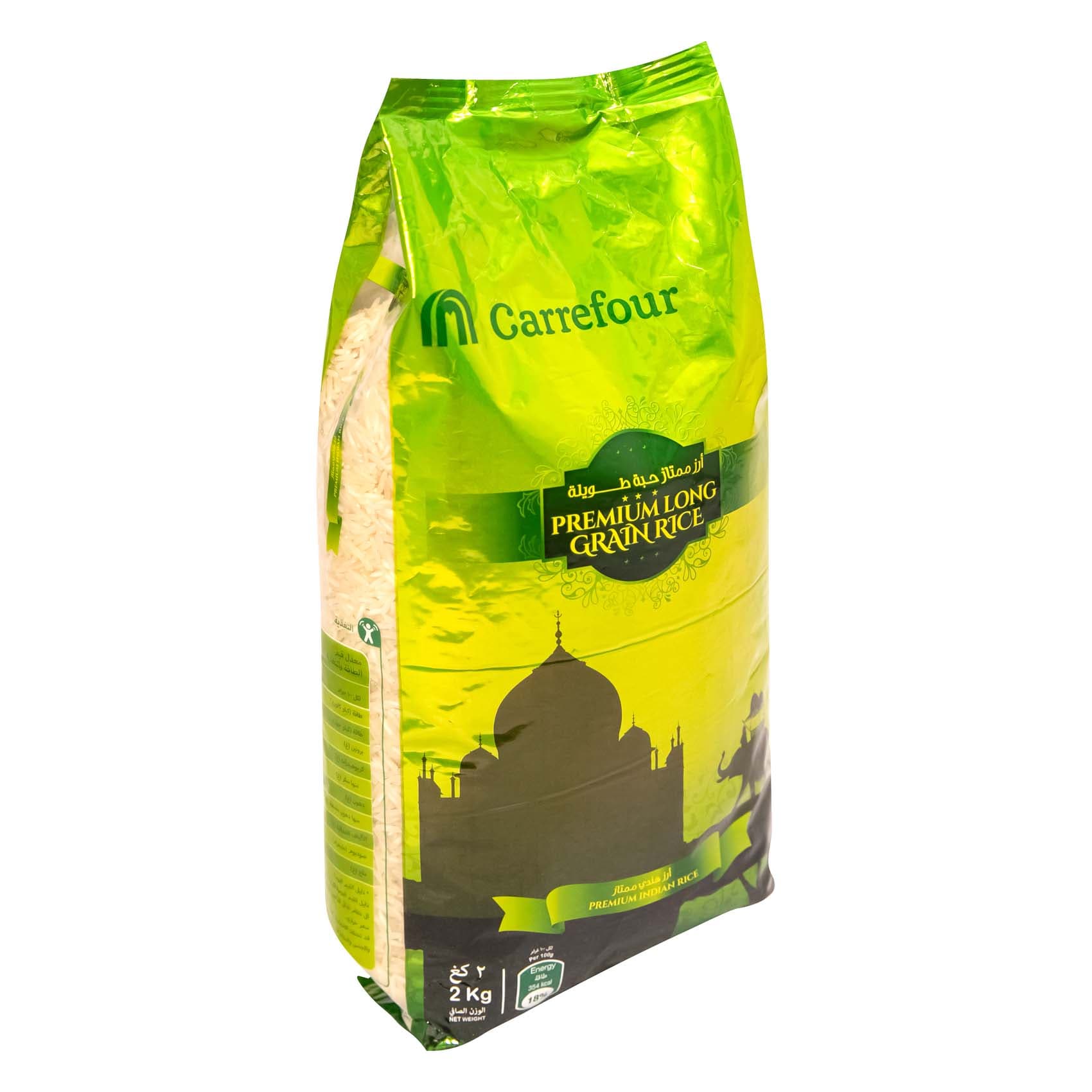 Careffore Cooking Rice Buy Carrefour Premium Long Grain Basmati Rice 2kg Online | Carrefour UAE