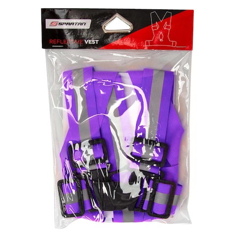 Spartan Reflective Vest Purple