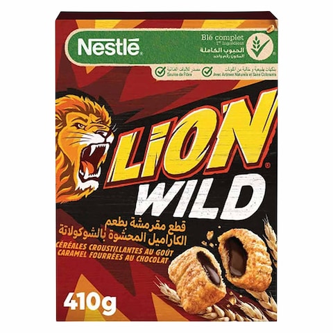 Buy Nestle Lion Wild Cereal 410g in Kuwait