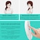 Generic-White Neck Massager K6 Electric Pulse Massager for Neck Intelligent Portable Neck Massage with Heat Cordless Relieve Pain 4 Modes 15 Intensity Heating Hot Compress ARM Pain Relief Present for