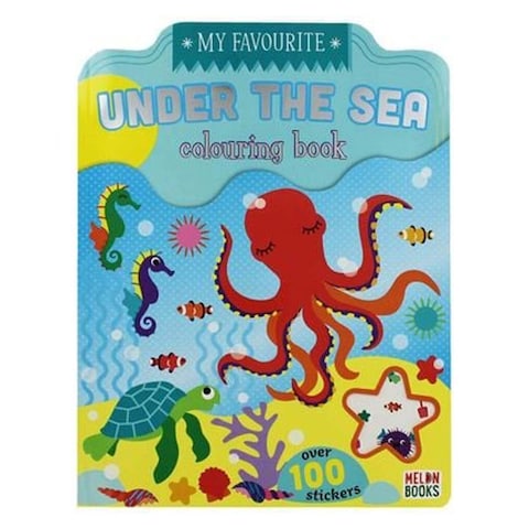 My Favourite Under The Sea Colouring Book