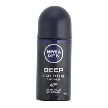 Nivea Men Deep Black Carbon Roll-On Deo 50 ml
