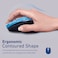 بروميت ماوس لاسلكي 2.4G، بصري عالي الدقة 1600DPI بدون سلك، مع مستقبل USB Nano، مدى عمل 10 أمتار، 3 مستويات DPI قابلة للتعديل و6 أزرار وظيفية لأجهزة Mac OS، Windows، كورسور