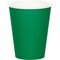 Creative Converting Hot/Cold Cup 24-Pack- 9 oz Capacity- Emarald Green