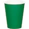 Creative Converting Hot/Cold Cup 24-Pack- 9 oz Capacity- Emarald Green