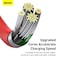 Baseus Superior Series USB to Lightning-Fast Charging Cable Data Transfer 2.4A for iPhone 13 12 11 Pro Max Mini XS X 8 7 6 5 SE iPad and More (1M) Red