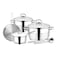 Gitco Cassa Stainless Cookware 9 Pieces Set 