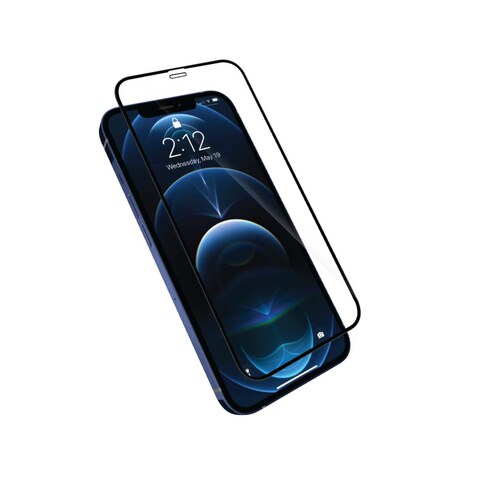 BRAVE Glass Screen Protector for iPhone 12 Pro Maximum Platinum Strength Tempered Glass Edge to Edge Coverage Easy Installation Crystal Clear Perfect Touch Sensitivity