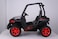 RBWTOYS -12v Stinger XR Ride On UTV w/ Rubber Tires &amp; Leather Seat S604 (SPIDER BLACK) 118x69x86cm