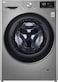 LG 10kg Front Load Washing Machine Stainless Silver F4V5RYP2T