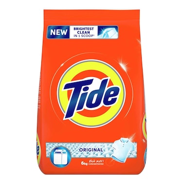 Tide SemiAutomatic Laundry Detergent Powder Original Scent 6kg