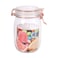 Glass Jar Copper Clip 980ml