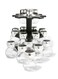 Generic 16-Piece Spice Rack Set Black/Clear/Silver Standard