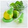 جينيريك مجموعة عصارات صغيرة، بخاخ عصير الليمون من 3 قطع، اخضر