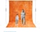 COOPIC RM-03 Photography Backdrop (3MX6M) Art Fabric Smoky Light Orange Photography Background For Photo Studio Props.&hellip;