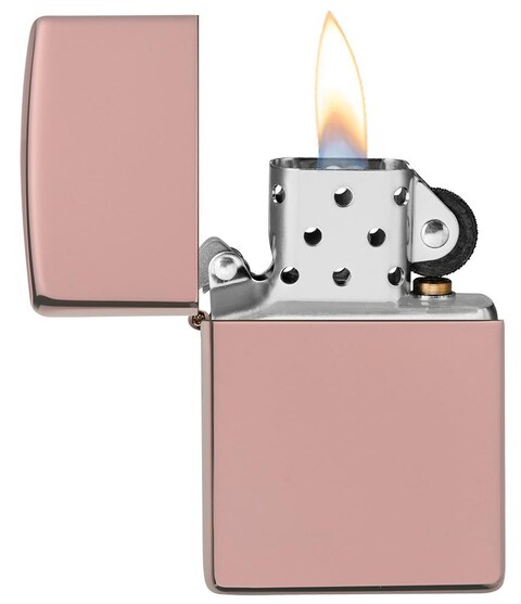 Zippo 49190 Classic High Polish Rose Gold Windproof Lighter