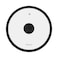 Fissman Lid Arcades 26 cm With Black Marble Silicone Rim (Glass)