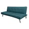In House Sandi 2 In 1 Sofabed Velvet Upholstered - Dark Turquoise