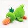 Plush Pet Squeakz Duck Family ( Green/Pink/Yellow) Dog Toy - Multicolor - 3pc